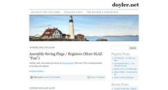Desktop Screenshot of doyler.net