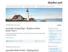 Tablet Screenshot of doyler.net